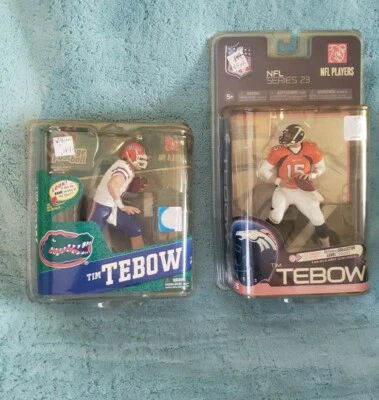 FIGURA MCFARLANE TIM TEBOW BRONCOS / VARIANTE GATORS 862/2500, 81/2000 Foto 1 de 4