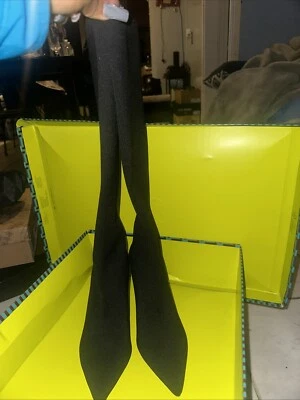 Botas de punto por encima de la rodilla Tory Burch Engineered Foto 1 de 4