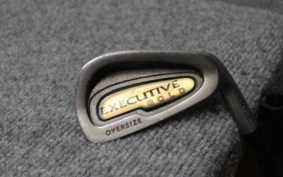 *Spalding Oversize Executive Gold  #5 Iron Men's Right Hand            #431 - Image 1 of 4