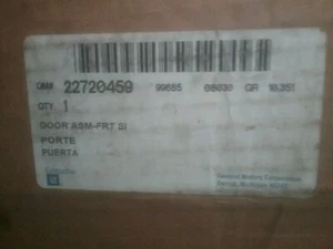 03 04 05 06 07 Saturn Ion Passenger Front Door Sdn 4 Dr frame New GM OEM  - Picture 1 of 1