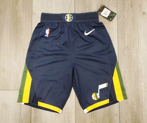 Nike NBA Utah Jazz Icon Edition Authentic Shorts 866421-419 Small Regular Length Cover