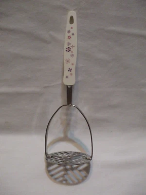 Vintage Ekco Stainless USA Mashed Potato Masher Stainless Steel - Image 1 of 4