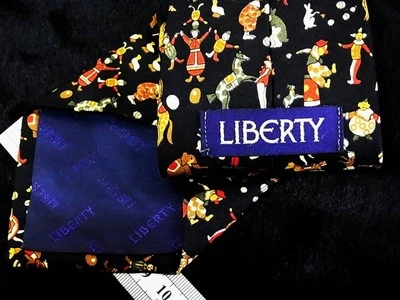 Corbata LIBERTY London Usada Para Hombre Unisex TODA SEDA 100 Multicolor Preciosa #90 Foto 1 de 2
