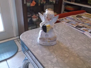 Vintage Napco October Girl Angel Figurine - Picture 1 of 7