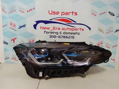 2021 BMW M4 M3 G80 G82 LED LASER HEADLIGHT BLACK RIGHT OEM 2024 - Image 1 of 4