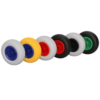 PU Rad Ø 200 mm 2.50-4 Gleitlager Rolle Sliprolle Sliprad PANNENSICHER - Bild 1 von 2