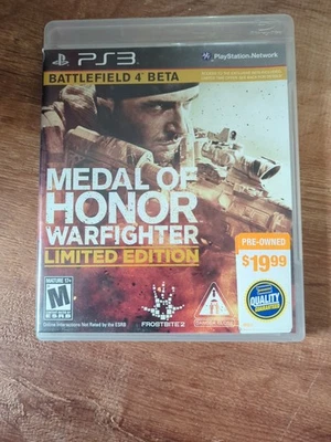 Medal of Honor Warfighter Limited Edition PS3 PlayStation 3  - Image 1 of 4