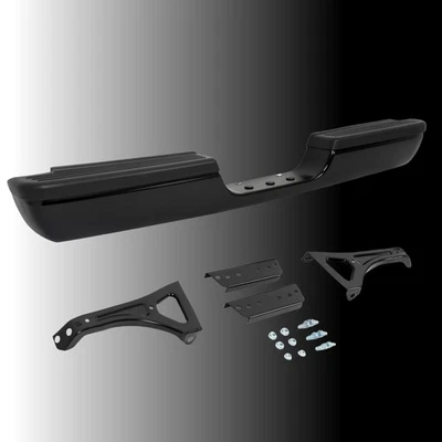 For 1994-2001 Dodge Ram 1500 2500 3500 NEW Rear Step Bumper Black Assembly - Image 1 of 4