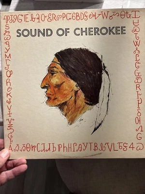 EARL WYNN Sound Of Cherokee 1967 LP Native American INDIAN Educational + Booklet - Image 1 of 4