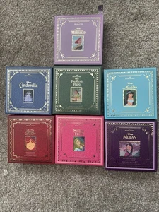 7 SET I HEART REVOLUTION DISNEY STORYBOOK PRINCESS MAKEUP ARIEL BEAUTY BEAST ETC - Picture 1 of 1