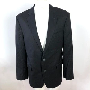 Chaqueta Abrigo Deportivo Brooks Brothers 1818 Regent 40L Largo 100% Lana Gris Oscuro - Imagen 1 de 18