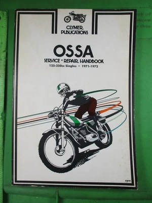 Clymer 1971-1972 Ossa 125-250cc Singles Servizio Riparazione Manuale M362 🔥 136 - Immagine 1 di 4