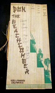 Vintage Original 1939 Don The Beachcombers Nektar der Götter Hollywood Kalifornien - Bild 1 von 12