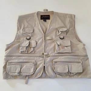 Rio Bravo by Prestige Utility Fliegenfischer Weste Herren XL khaki viele Taschen - Bild 1 von 5