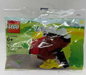 LEGO (40011) Seasonal: Thanksgiving Turkey New Sealed Retired Animal Bird Gift