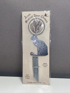 Jacob’s Cat Musical Door Chimes Made In The USA Perfect For Cat Lovers - Picture 1 of 4