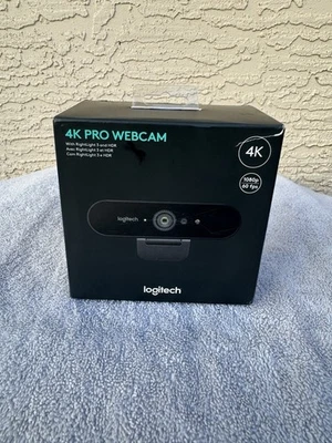 Logitech Pro 4K Webcam - Black (960-001390) - Image 1 of 3