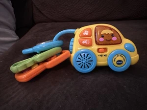 V Tech Beep & Go Baby Keys 8" Electronic Toy - Picture 1 of 9
