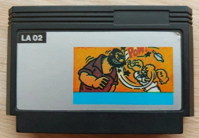 Винтажный 8-битный картридж для видеоигр POPEYE Famiclone Famicom Dendy Pegasus NES - Изображение 1 из 3