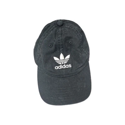Gorra Adidas Ajustable Talla Única Negra Jóvenes Adolescentes Buen Estado Foto 1 de 4