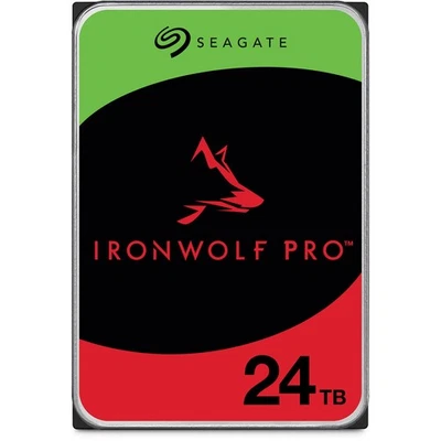 Seagate IronWolf Pro 24TB 3.5" NAS HDD ST24000NT002 – FACTORY SEALED - Image 1 of 3