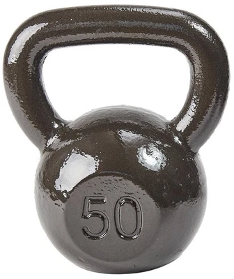 50 Lb Full Body Exercise Strength Training Kettlebell Weight, Single
