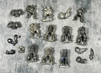 Lote Rogue Trader Metal Fuera de Uso 40k Marines Espaciales Terminator Caballero Gris Boticario GW Foto 1 de 4