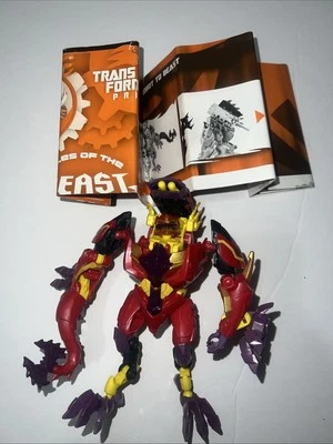Transformers Beast Hunters Laserback complete Hasbro Deluxe Class Prime RID - Image 1 of 4