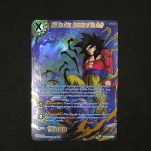 SS4 Son Goku, Protector of the Earth (SPR) Vermilion Bloodline SR BT11-034 Foil - Picture 1 of 2