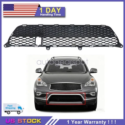 Parachoques delantero rejilla inferior inferior sin ACC apto para Infiniti 2016 2017 QX50 EE. UU. Foto 1 de 4