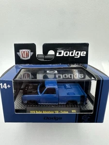 M2 Machines 1976 Dodge Adventurer 150 Custom Blue R95 24-114 NEW - Picture 1 of 1