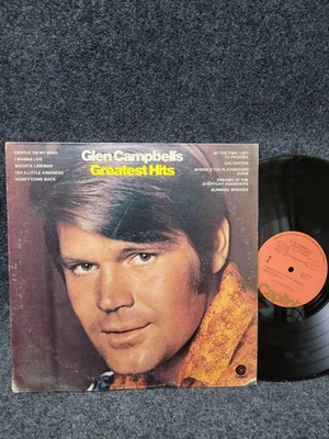 Vintage Glen Campbell Vinyl Glen Campbell's Greatest Hits Country Pop 1971 LP - Image 1 of 4