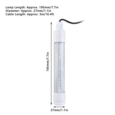 Tauchfischen Licht 16W Hochwertige Nacht Angeln Köder Köder Finder Für Fi - Bild 1 von 4