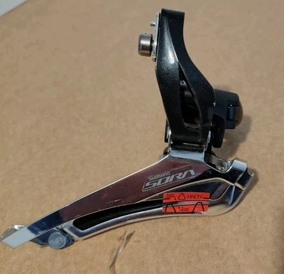 Shimano Sora FD-R3000 2 x 9 Speed Clamp on 31.8mm Front Derailleur - Image 1 of 4