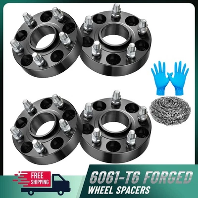 4 espaciadores de rueda centrados en el buje de 1,25" 5x5 5x127 para Dodge Durango 2011-2024 Foto 1 de 4