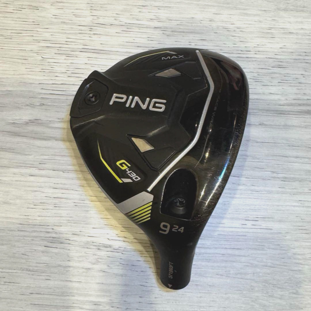 Ping×G430 MAX 9W 24 Ping G430 MAX 9W 24.0 24 Degree Fairway Wood Head with Cover
