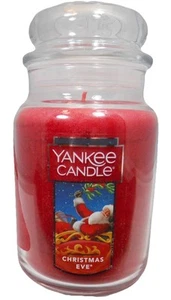 Yankee Candle Christmas Eve Duft großes Glas 22 oz Einzeldocht Neu - Bild 1 von 2