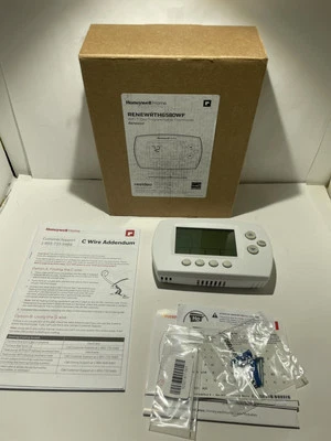 Honeywell RTH6580WF1001 Wi-Fi 7-Day Programmable Smart Thermostat W/ Manual - Image 1 of 4