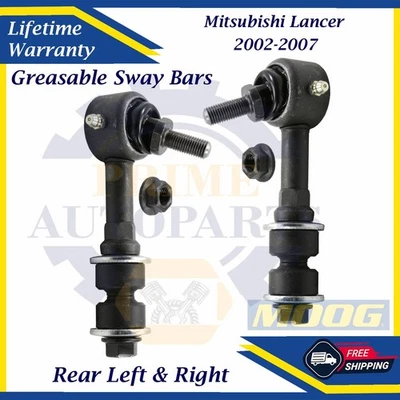MOOG OEM Rear Sway Bar Links For 2002-2007 Mitsubishi Lancer Lifetime Warranty - Image 1 of 4