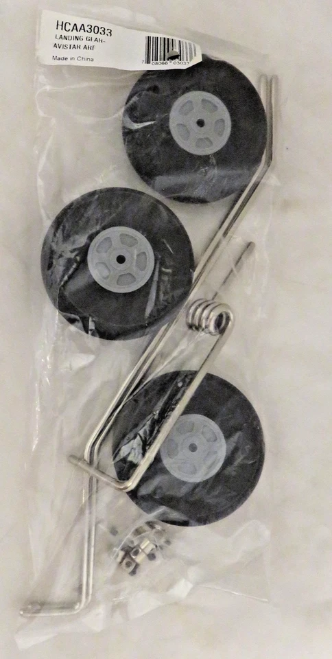 Neumáticos de avión modelo Avistar ARF tren de aterrizaje HCAA3033 NUEVO DE STOCK Foto 1 de 4