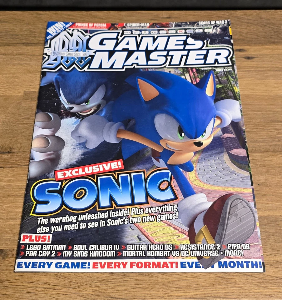 GAMESMASTER MAGAZINE ISSUE 202 SEPTEMBER  2008 GAMES MASTER - Bild 1 von 1