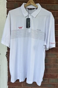 NEW Travis Matthew Golf Polo Shirt Mens XXL Short Sleeve Logo 2XL White 500 2022 - Picture 1 of 13