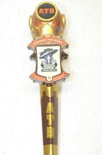 Atb Around the Bend Beer Tap Handle Man Cave Keg Beer Pistachio Cream Ale