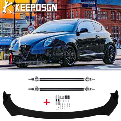 Alerón divisor de labios de parachoques delantero para Alfa Romeo MiTo Giulia Giulietta GTA 159 Foto 1 de 4