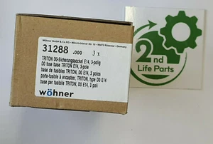WÖHNER 9x base de fusible 31288 - NUEVO/EMBALAJE ORIGINAL - envío a todo el mundo - Imagen 1 de 2