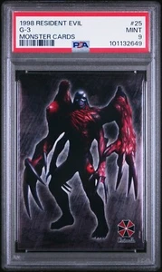 Tarjeta Monster Resident Evil Chromium G-3 1998 | PSA 9 - Imagen 1 de 2