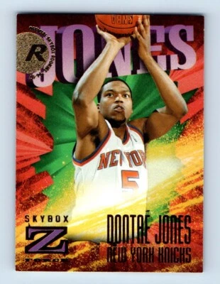 1996-97 SkyBox Z-Force Dontae' Jones Rookie New York Knicks #152 - Image 1 of 2