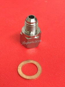 Fit WRX STi, Subaru STI Oil feed source,12MM Female Flare to 4AN Male Fitting - Picture 1 of 4