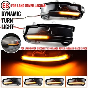 Dynamic Turn Signal Light For Land Rover Range Rover Velar Jaguar F-Pace E-Pace - Picture 1 of 15