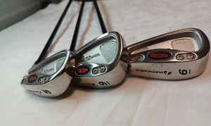 Pine Meadow Command Irons Regular Flex Clubs 37.5"L #5, 35.58"L #9, 37 1/8"L #6 - Picture 1 of 11